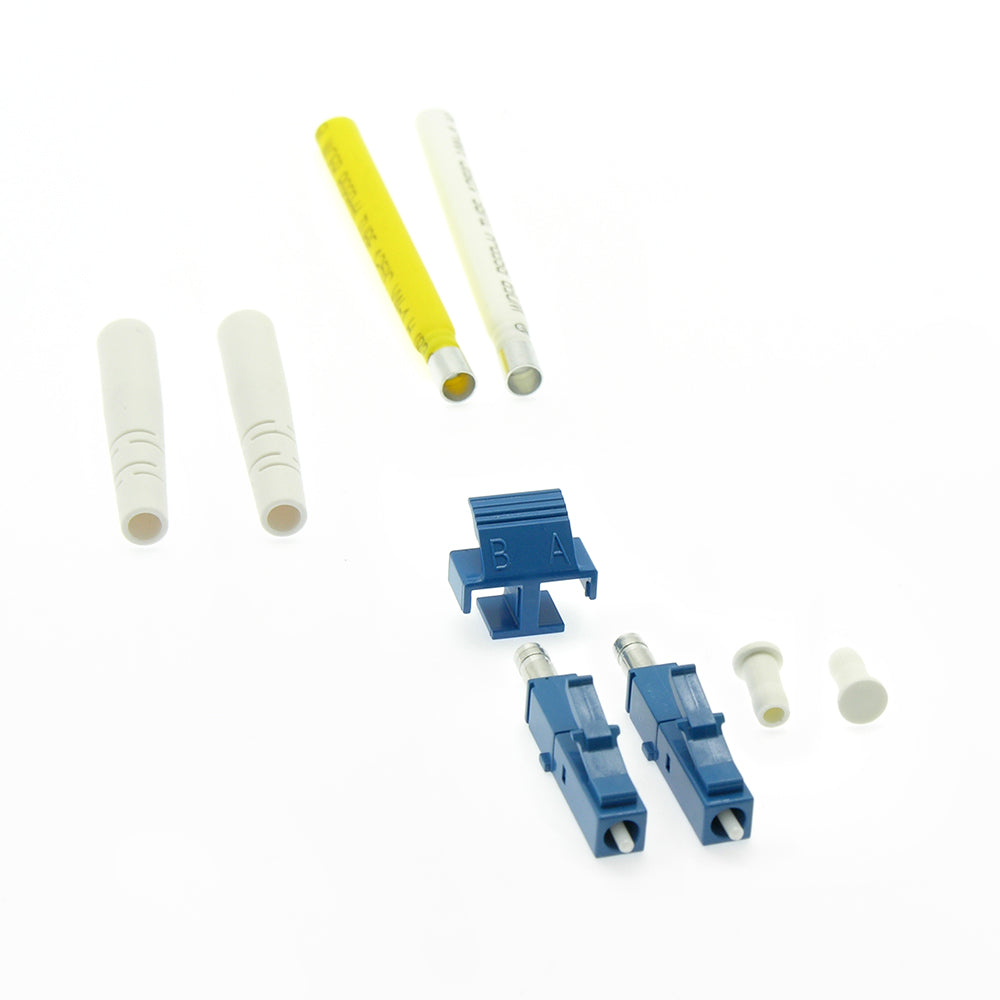 LC/UPC Singlemode Duplex 2mm Connector (10pack) LC/UPC Singlemode Duplex 2mm Connector (10pack)